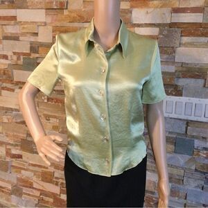 NANUSHKA  Green Button Down Shirts